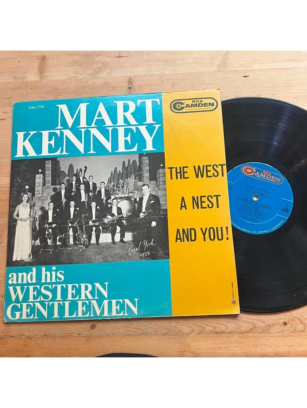 Mart Kenney and his Western Gentlemen - The West A Nest and You! 33rpm VG+ VR17